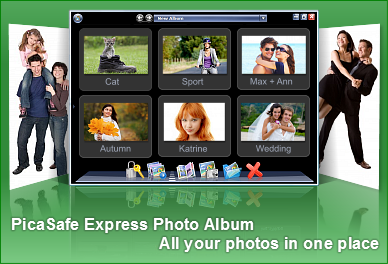 PicaSafe Express Photo Album
